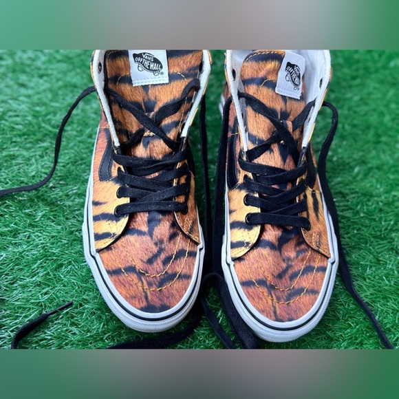 Vans Unisex SK8 Hi Tiger Shoes Size M-6.5 W-8‎ - Picture 9 of 9